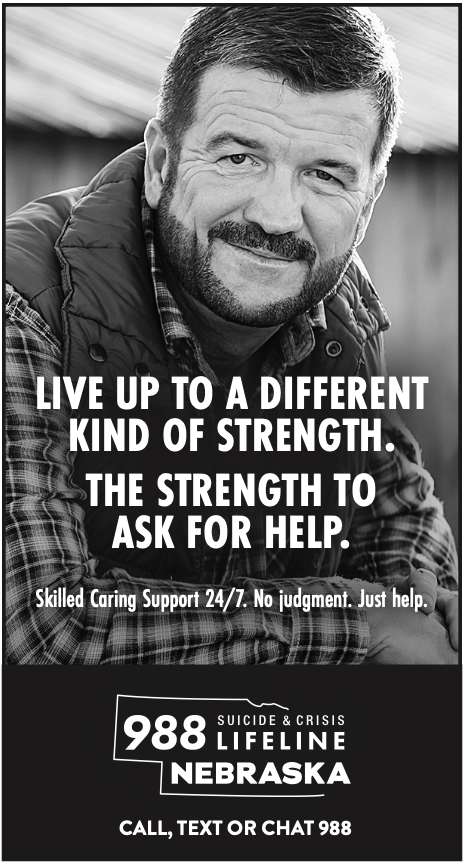 NE Suicide Prevention Print Ad - Strength